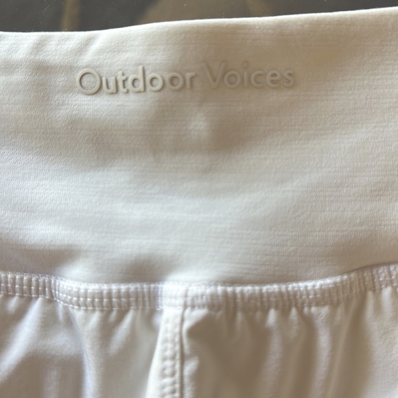 Outdoor Voices Hudson Tennis Skirt Skort White Sz XS - Picture 4 of 10